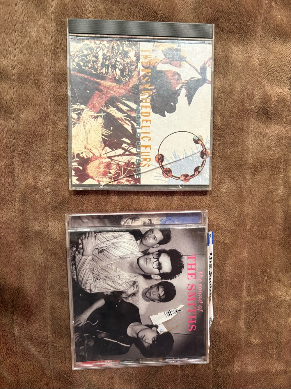 Psychedelic Furs & The Smiths CD Pair - Black, White, Hot Pink Artwork